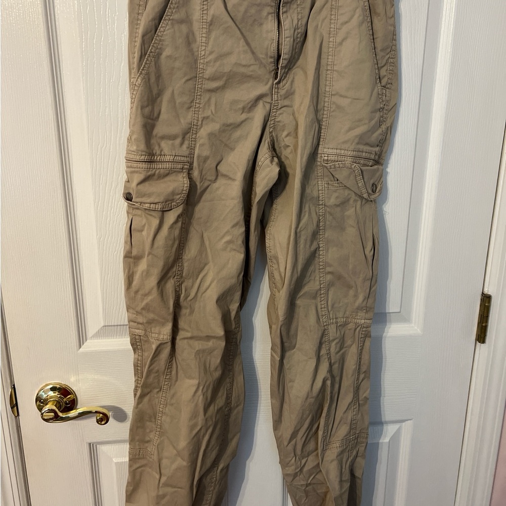 Garage Women's Tan Cargo Pants